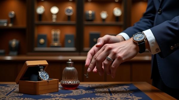 Master the art of men's accessories and perfumes