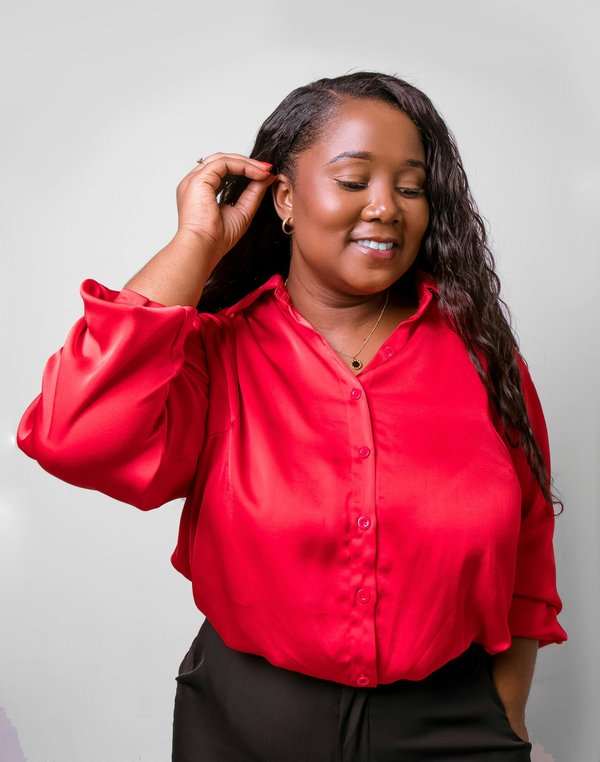 Timeless plus size designer blouses for effortless elegance